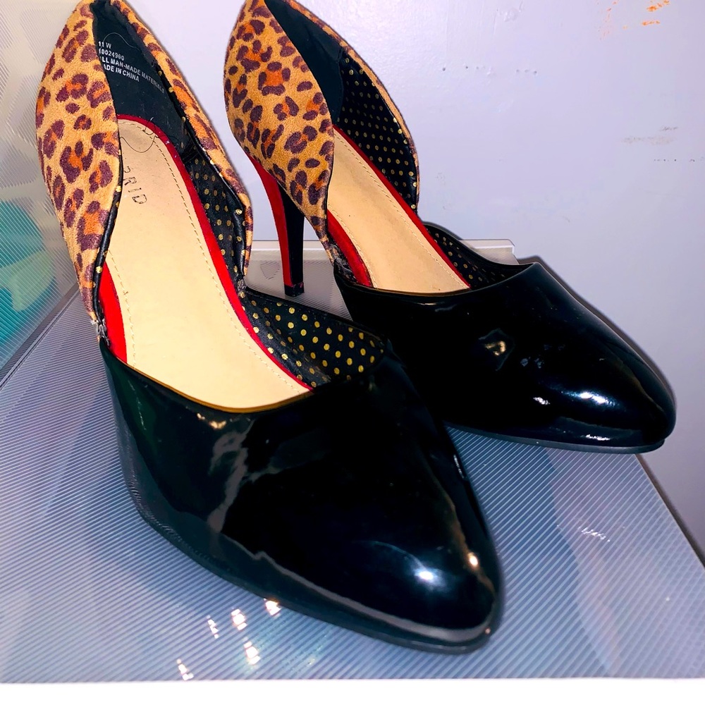 Torrid leopard heels size 11